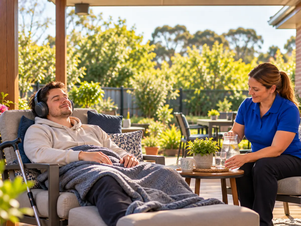 A safe, welcoming respite accommodation to relax and recharge